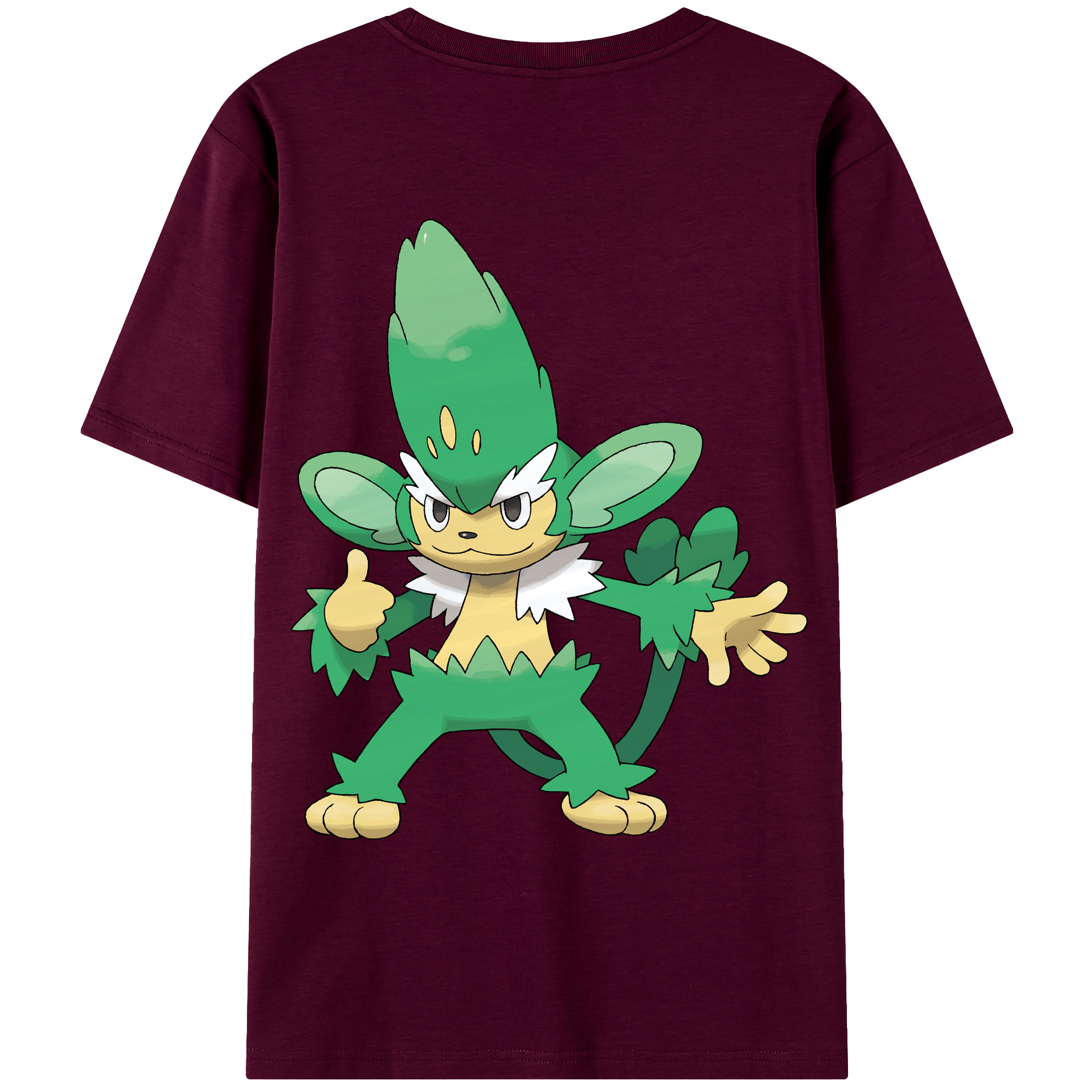 （画像用） ポケットモンスター Pokémon レディース半袖Tシャツ(バックプリント)